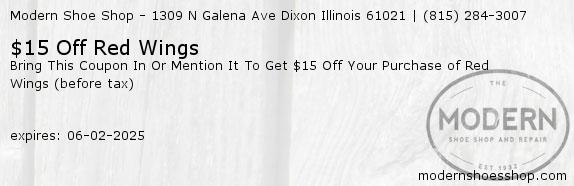 Modern Shoe Shop Coupons