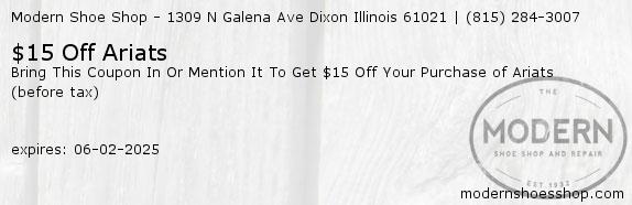 Modern Shoe Shop Coupons