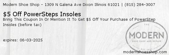 Modern Shoe Shop Coupons