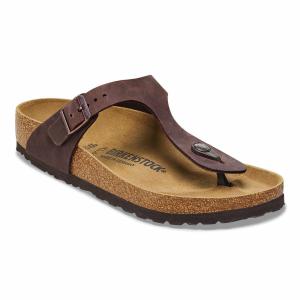 Women's Gizeh Oiled Leather Sandals-