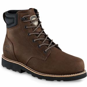 Men's Pipestone 6-Inch Leather Work Boots-