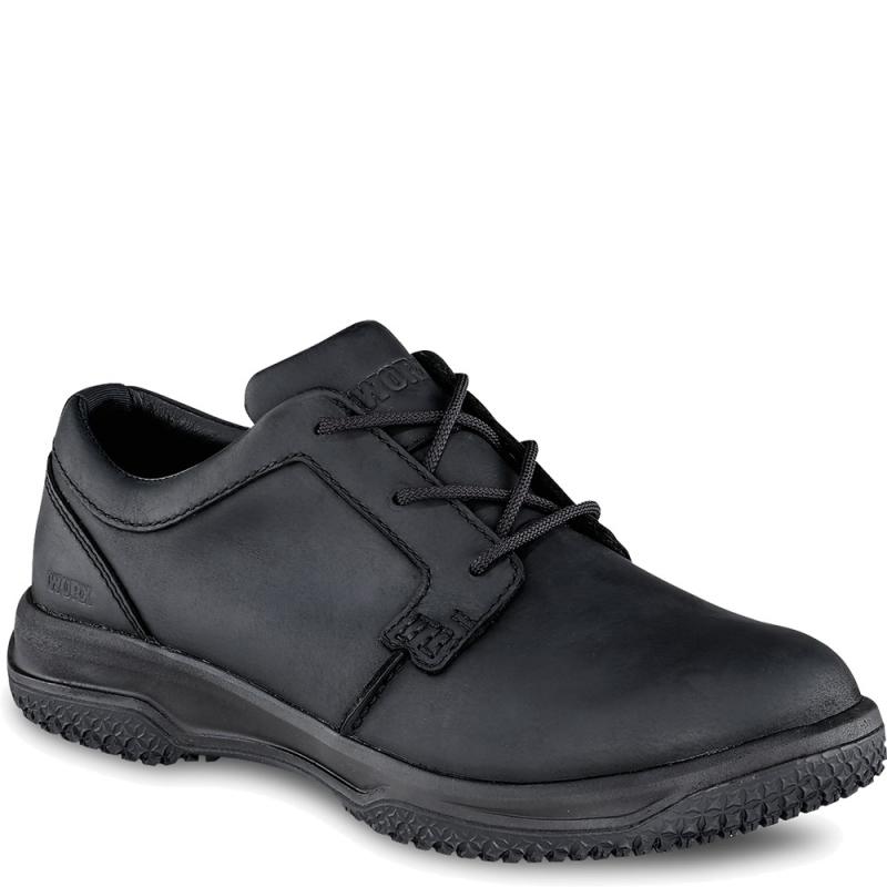 Men's WORX Black Oxford Shoes 