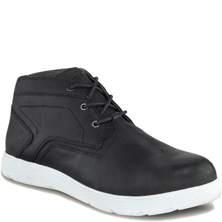 ugg black leather ankle boots