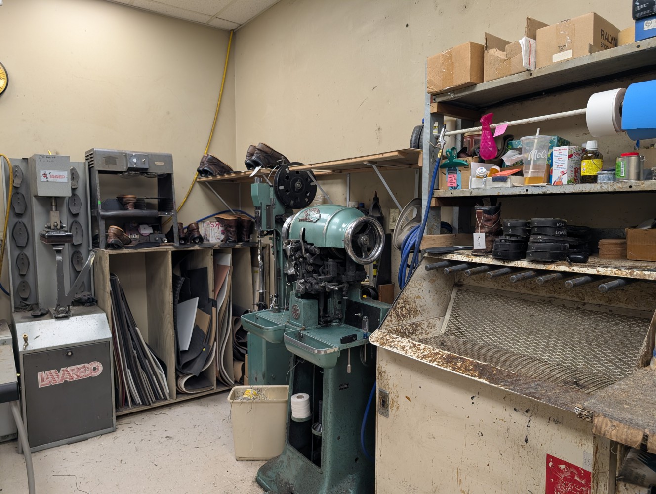 Professional boot repair by Modern Shoe Shop